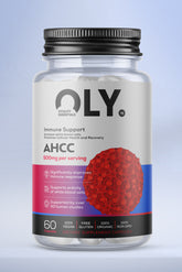 Oly - AHCC - 500mg - 60 cápsulas