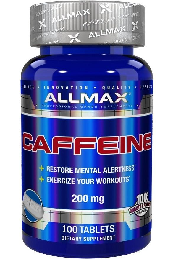 AllMax Nutrition - Caffeine, 200mg - 100 tablets