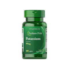 Puritan's Pride - Potassium 99 mg - 100 Caplets