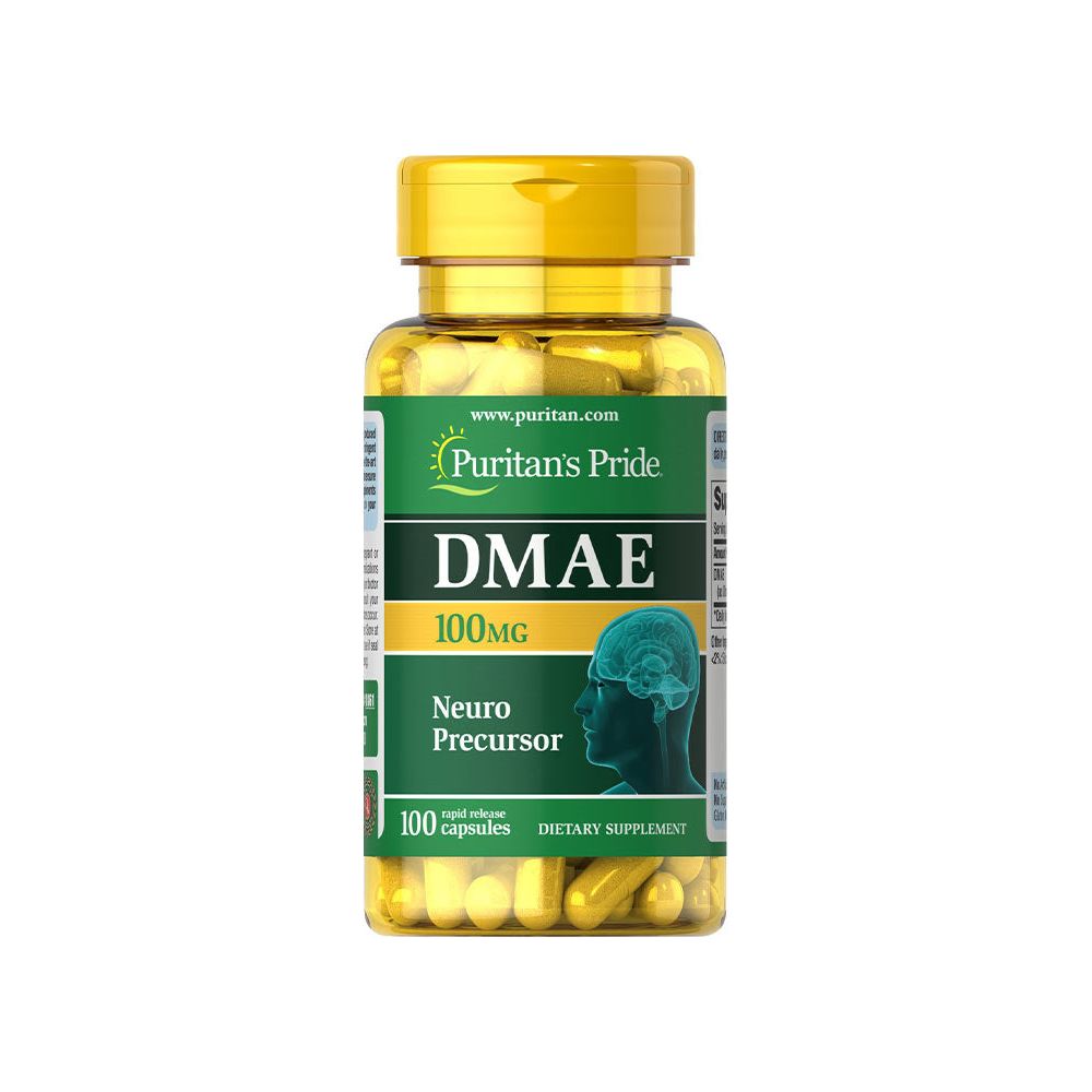 Puritan's Pride - DMAE 100 mg - 100 Capsules