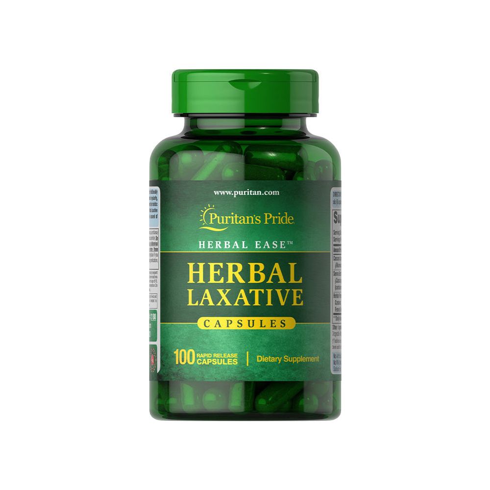 Puritan's Pride - Herbal Laxative - 100 Capsules