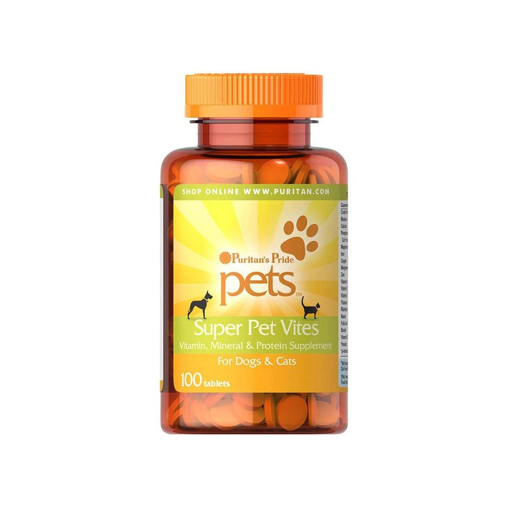 Puritan's Pride - Super Pet Vites - 100 Tablets