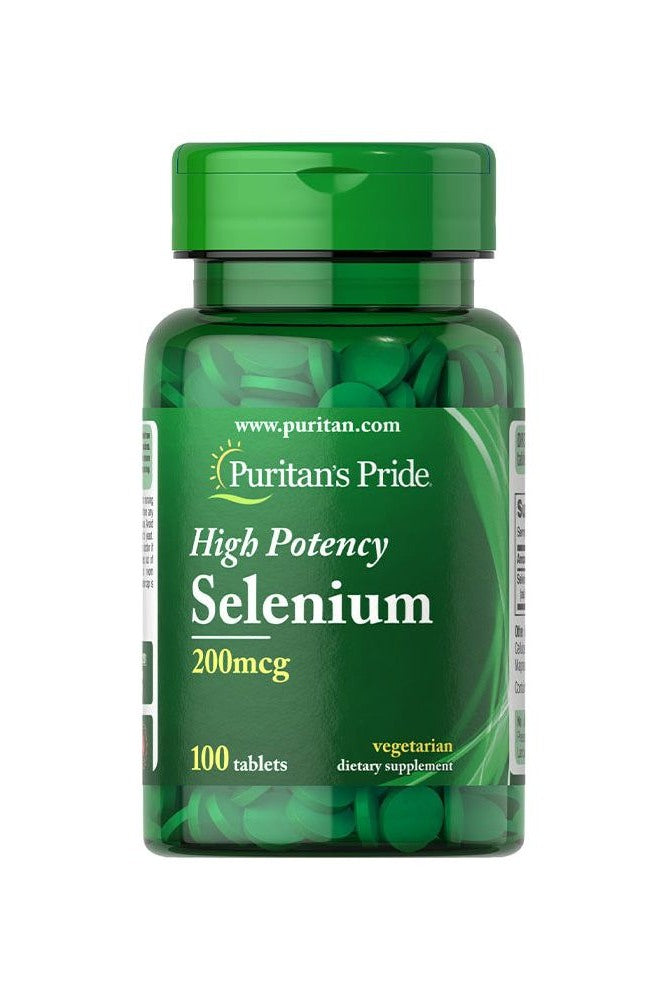 Puritan's Pride - Selenium 200 mcg - 100 Tablets