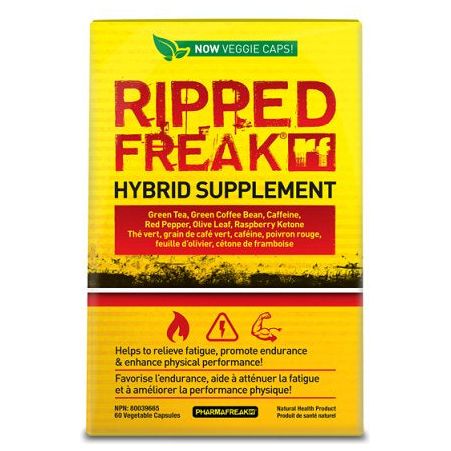 PharmaFreak - Ripped Freak, Hybrid Supplement - 60 vcaps