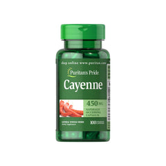 Puritan's Pride - Cayenne (Capsicum) 450 mg - 100 Capsules