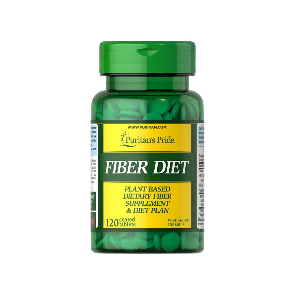 Puritan's Pride - Fiber Diet - 120 Tablets