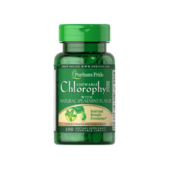 Puritan's Pride - Chewable Chlorophyll with Natural Spearmint