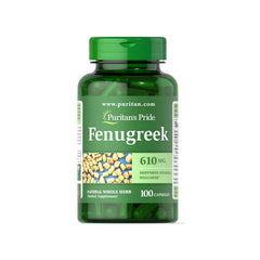 Puritan's Pride - Fenugreek 610 mg - 100 Capsules