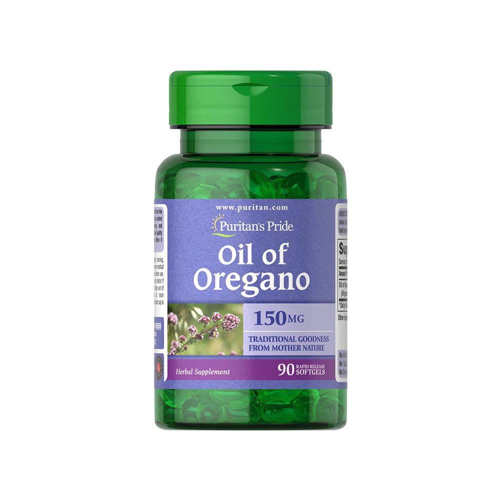 Puritan's Pride - Oil Of Oregano 150 MG - 90 Softgels