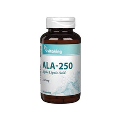 Vitaking - ALA-250 Alpha Lipoic Acid 250 mg - 60 Caplets