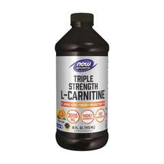 Now Foods - L-Carnitine, Triple Strength Liquid, Citrus - 473 ml