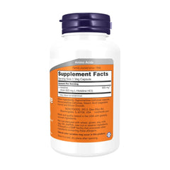 Now Foods - L-Histidine 600 mg - 60 Veg Capsules