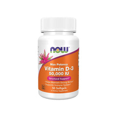 Now Foods - Vitamin D-3 50,000 IU - 50 Softgels