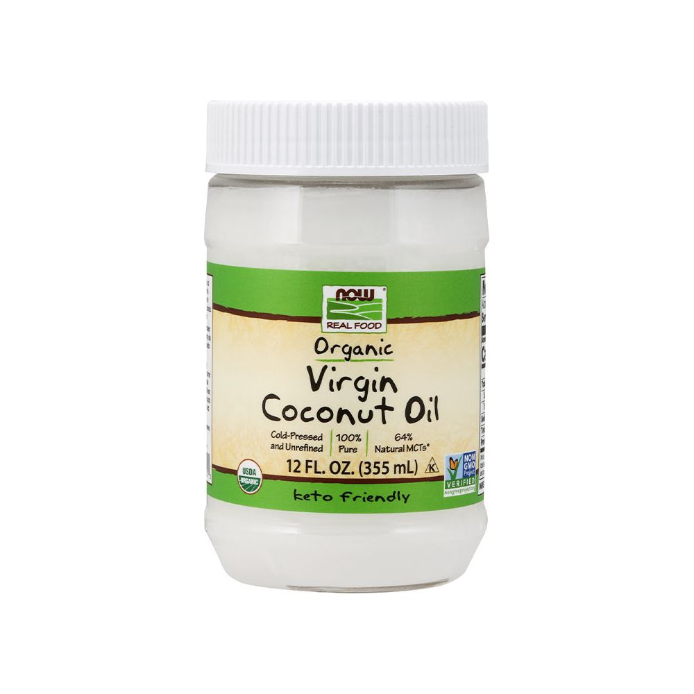 Now Foods - Virgin Coconut Cooking Oil, Organic - 355 ml