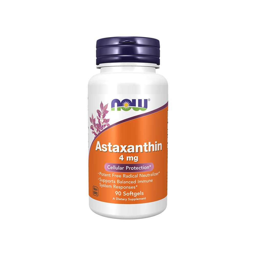 Now Foods - Astaxanthin 4 mg - 90 Softgels