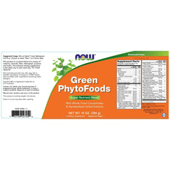 Now Foods - Green PhytoFoods - 284 g