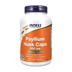 Now Foods - Psyllium Husk 500 mg - 500 Veg Capsules