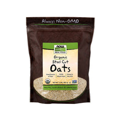 Now Foods - Steel Cut Oats Organic - 2 lbs