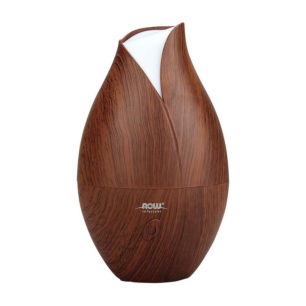 Now Foods - Ultrasonic Faux Wood Essential Oil Diffuser - 1 pc