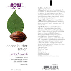 Now Foods - Cocoa Butter Lotion - 236 ml