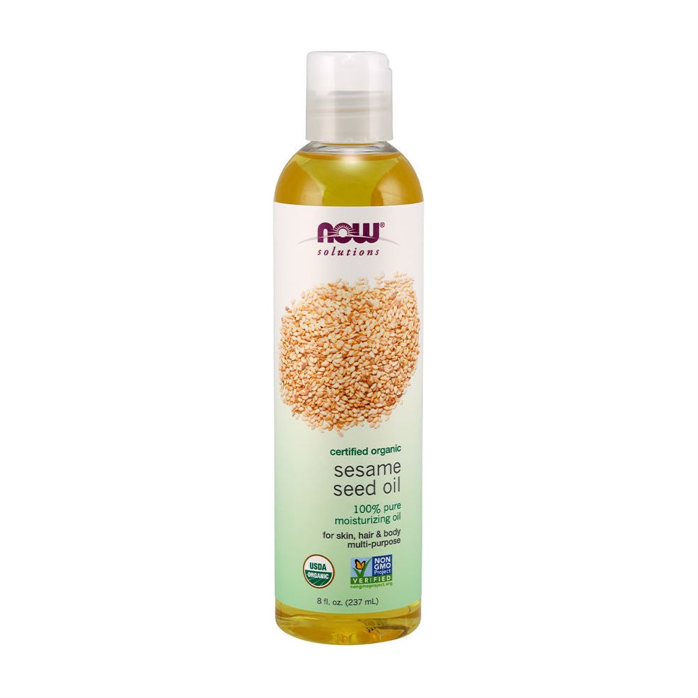 Now Foods - Sesame Seed Oil, Organic - 237 ml