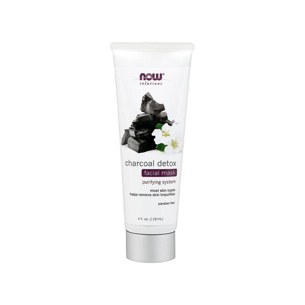 Now Foods - Charcoal Detox Facial Mask - 118 ml