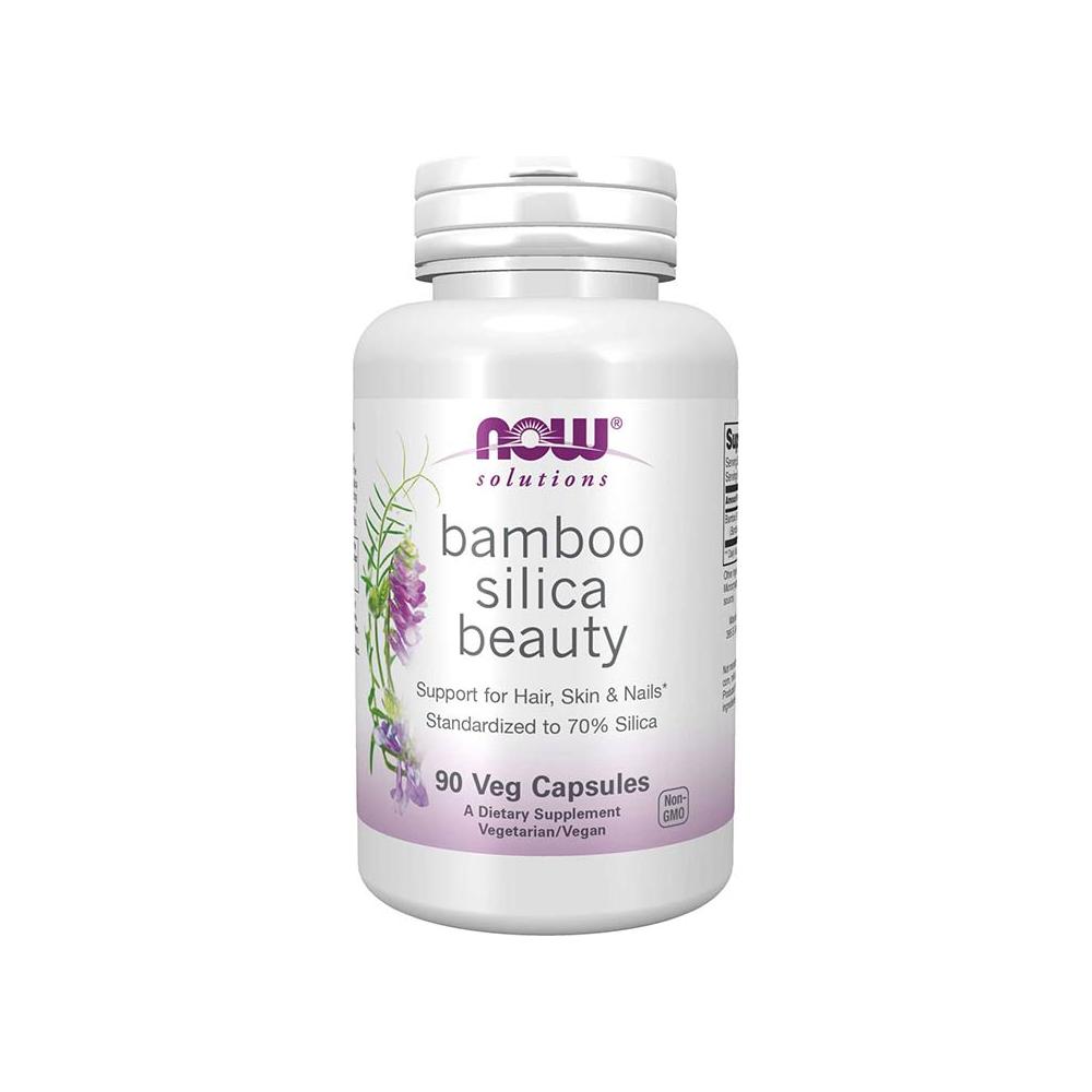 Now Foods - Bamboo Silica Beauty - 90 Veg Capsules