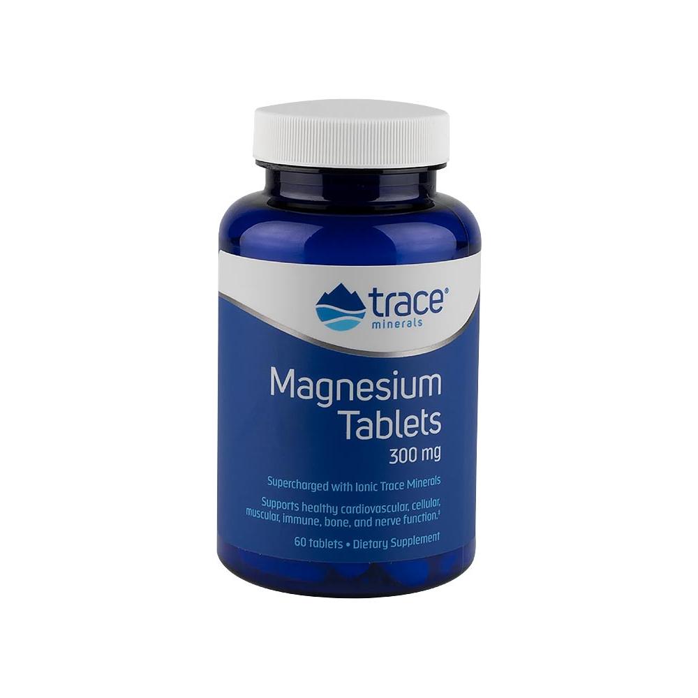 Trace Minerals - Magnesium Tablets 300 mg - 60 Tablets