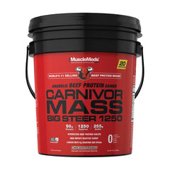 MuscleMeds - Carnivor™ Mass Big Steer, Chocolate Fudge - 6.