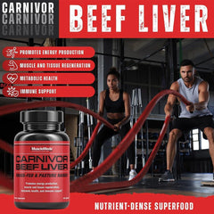 MuscleMeds - Beef Liver - 180 Capsules