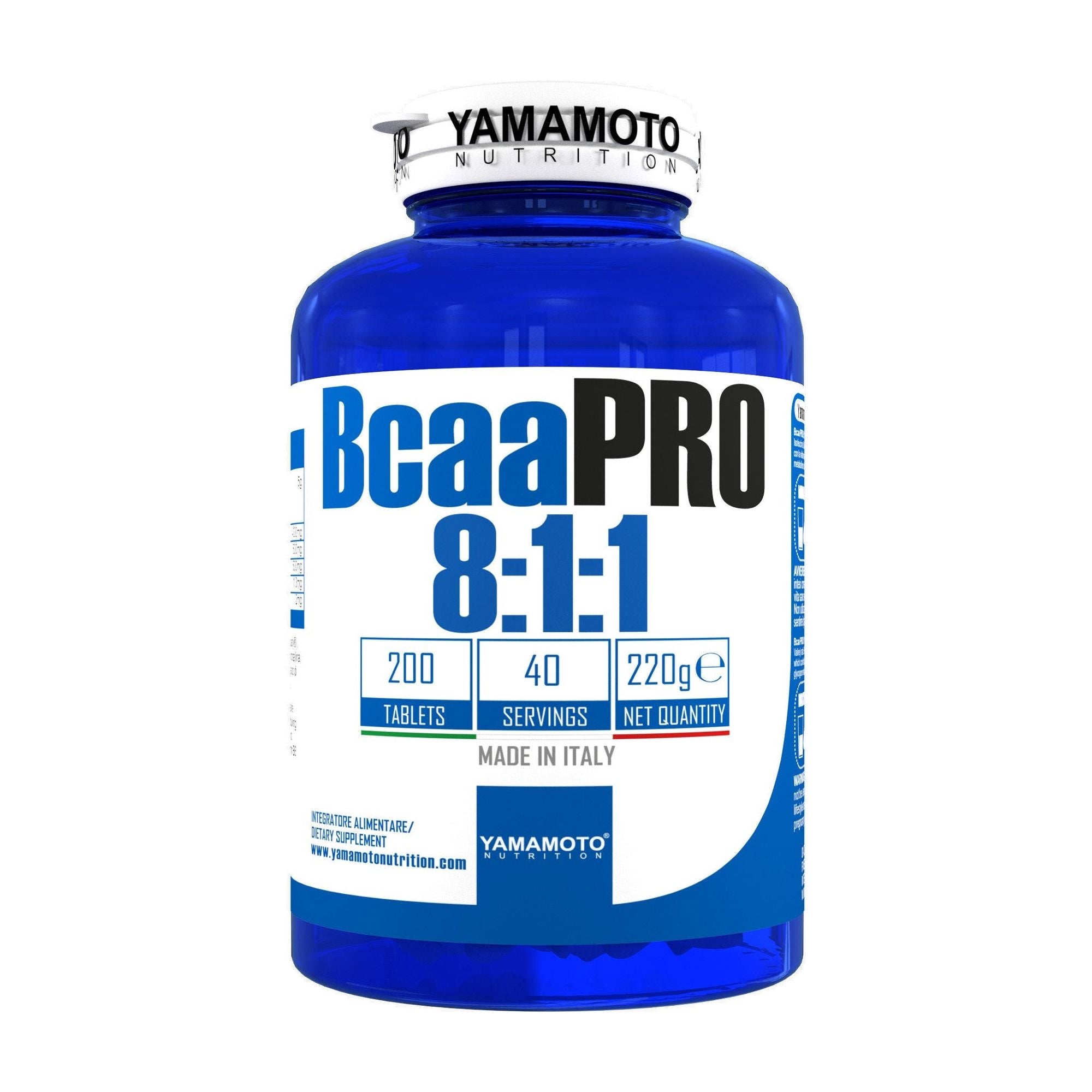 Yamamoto Nutrition - BCAA PRO 8:1:1 Kyowa Quality - 200 tablets