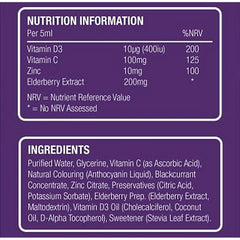 Natures Aid - Super Stars Immune Support - Blackcurrant Flavour