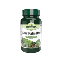 Natures Aid - Saw Palmetto Standardised 500 mg - 90 Tablets