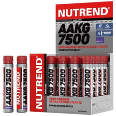 NUTREND - AAKG 7500, Blackcurrant - 20 x 25 ml.