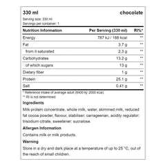 Novo Nutrition - Protein Shake, Chocolate - 330 ml