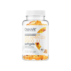 OstroVit - Vitamin D3 2000 IU - 60 Softgels