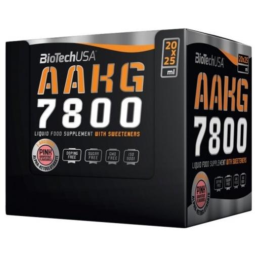 BioTech USA - AAKG 7800, Pink Grapefruit - 20 x 25 ml.