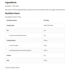 OstroVit - Xylitol - 750 g