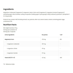 OstroVit - Triple Magnesium + B6 P-5-P - 90 Capsules