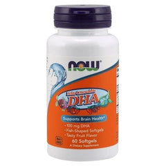 NOW Foods - DHA Kid's Chewable, 100mg - 60 softgels