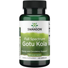 Swanson - Gotu Kola, 435mg - 60 caps