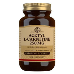 Solgar - Acetyl L-Carnitine, 250mg - 30 vcaps