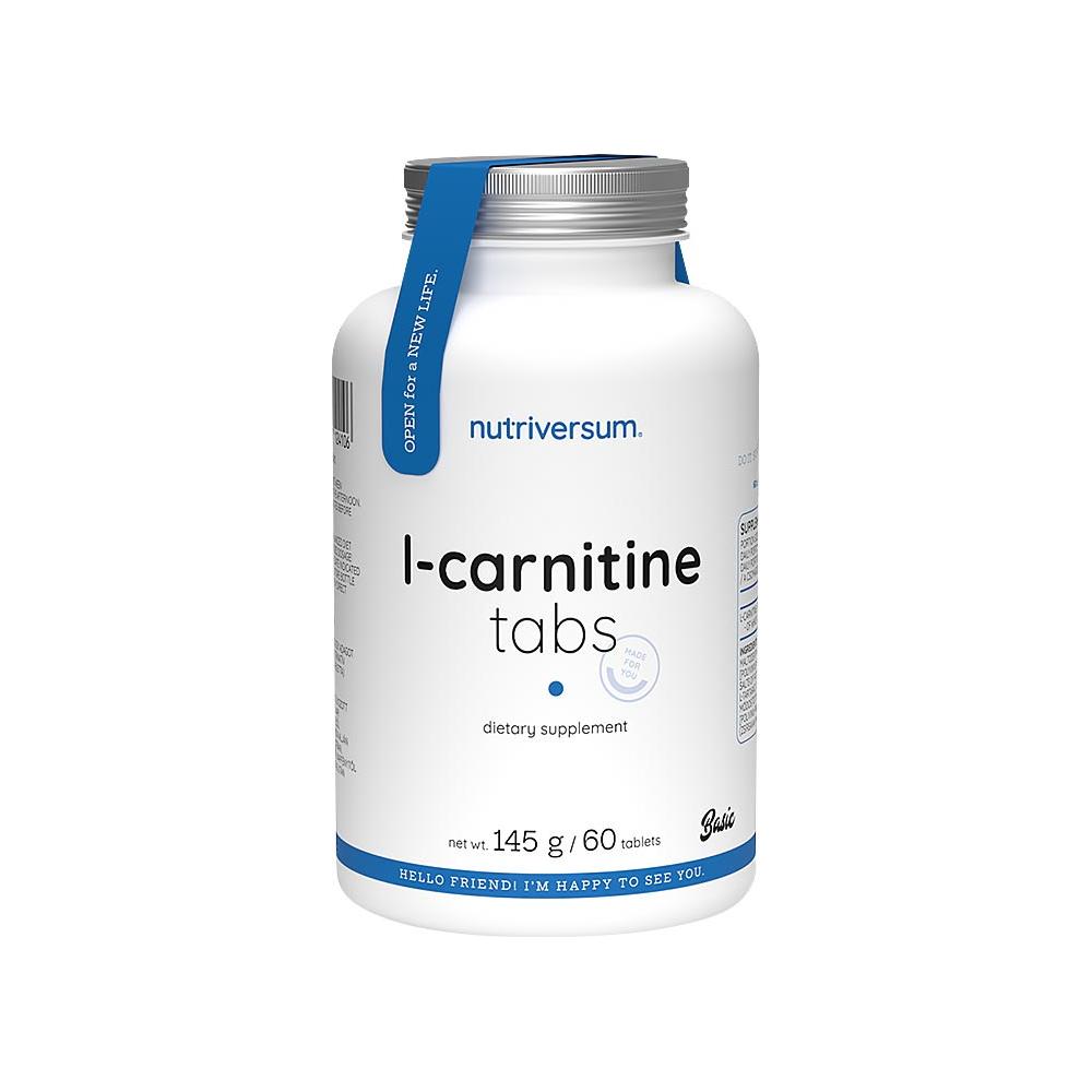 Nutriversum - L-Carnitine Tabs - 60 Tablets