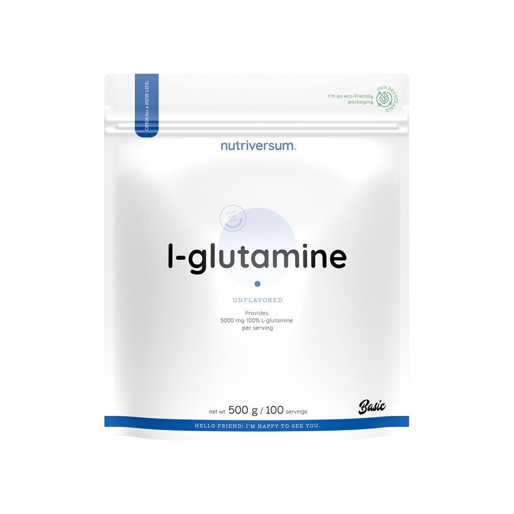 Nutriversum - 100% L-Glutamine, Unflavored - 500 g