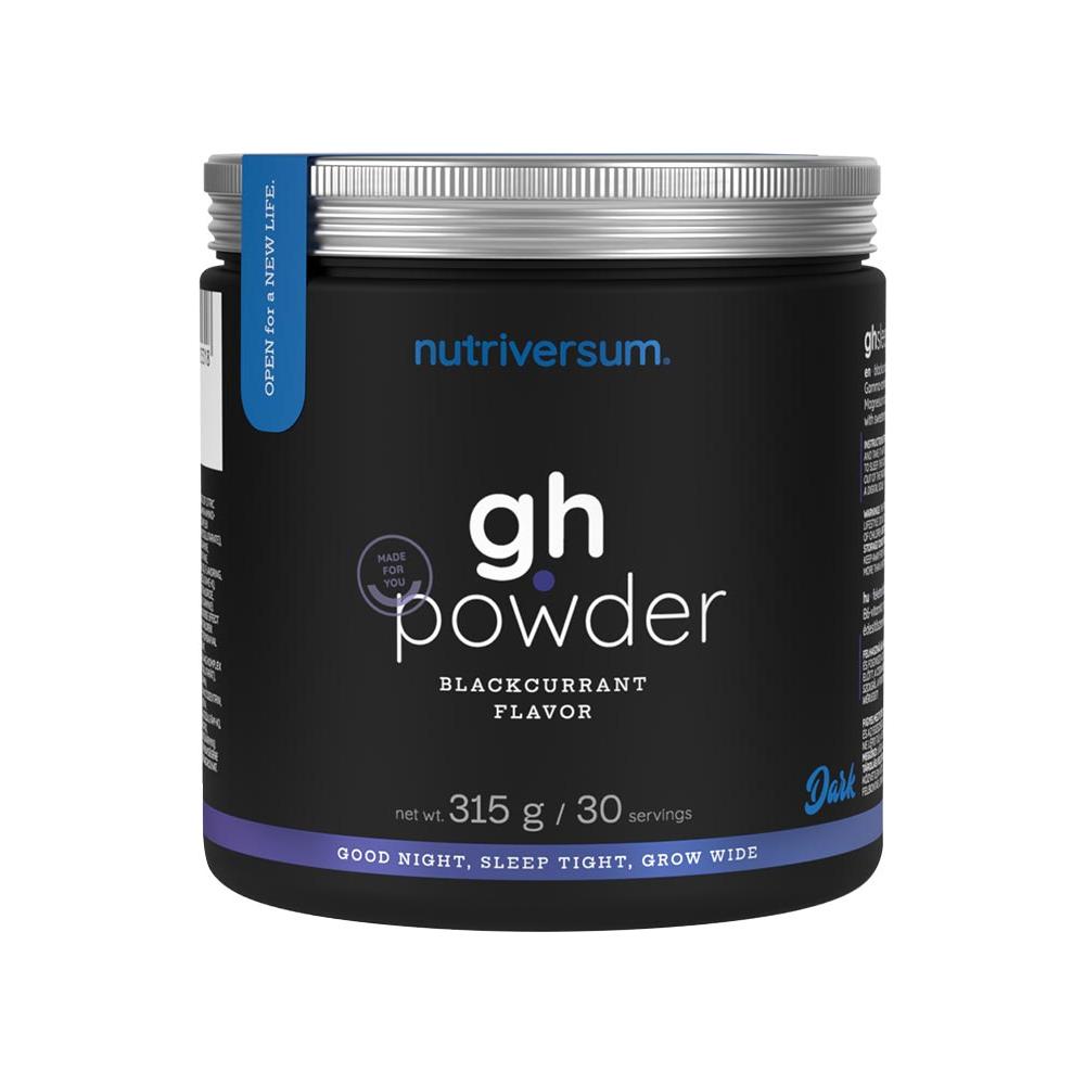 Nutriversum - GH Powder, Blackcurrant - 315 g