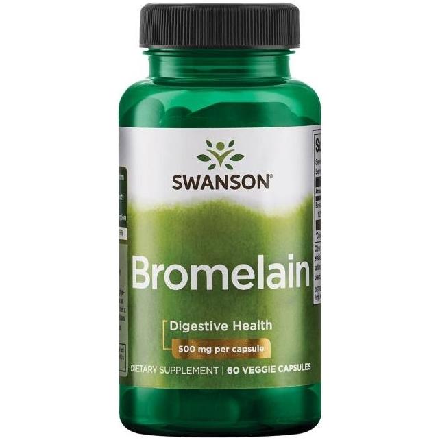 Swanson - Bromelain, 500mg - 60 vcaps