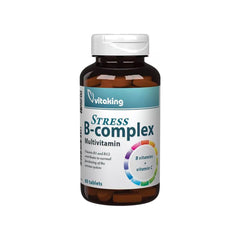 Vitaking - Stress B-Complex Multivitamin - 60 Tablets