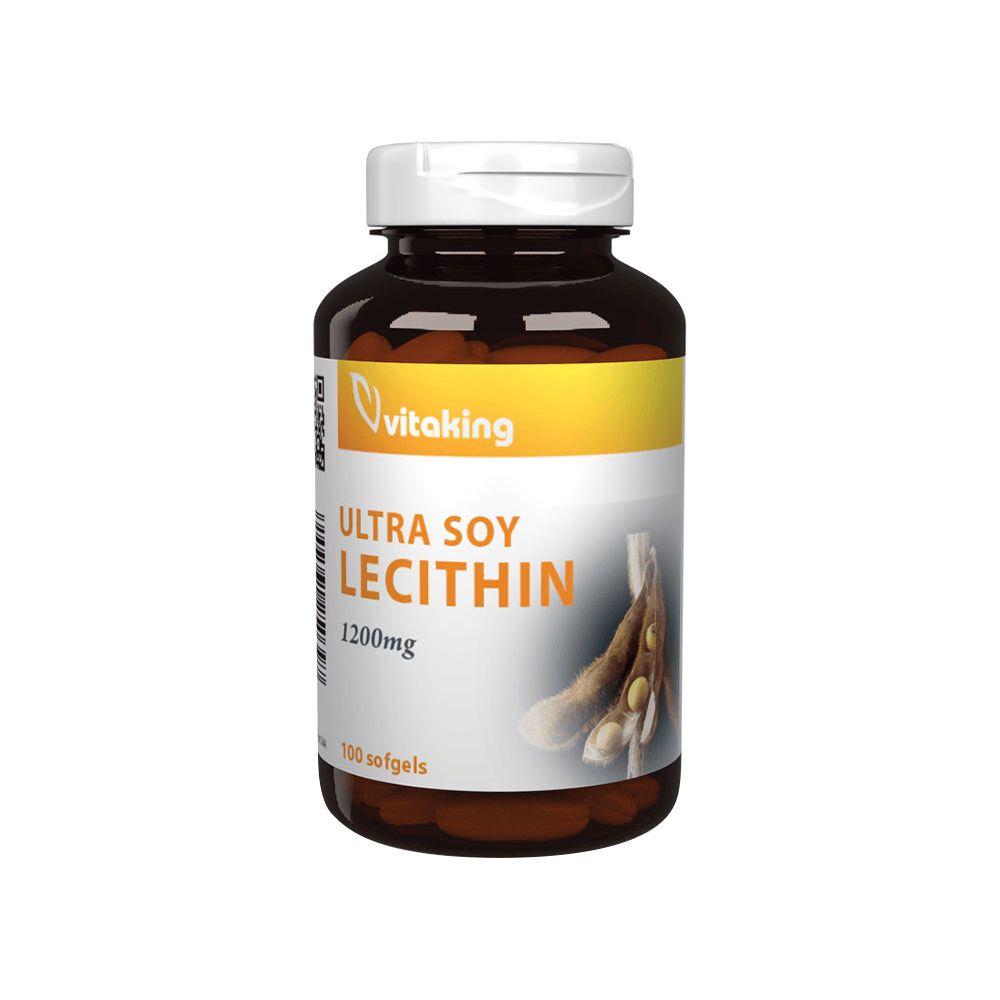 Vitaking - Lecithin Ultra Soy 1200 mg - 100 Softgels