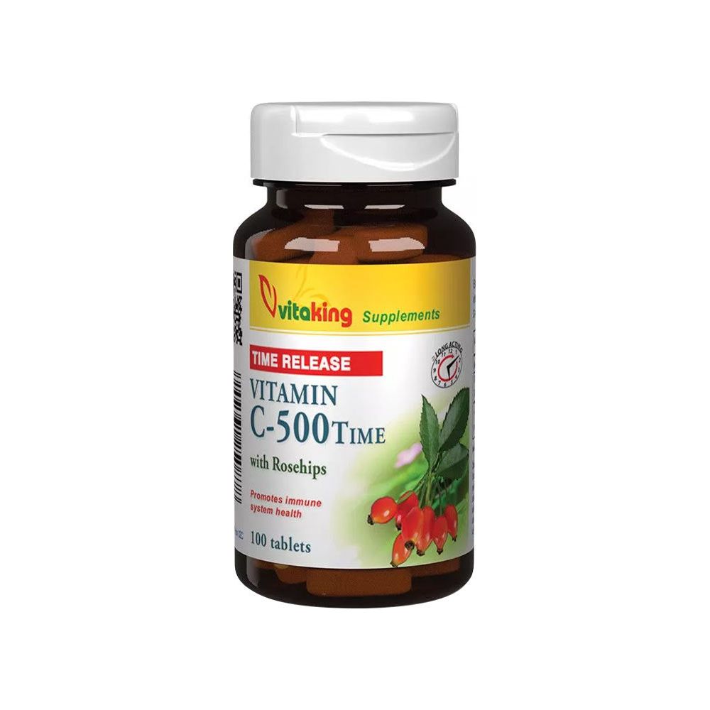 Vitaking - Vitamin C-500 Time Release with Rosehips - 100