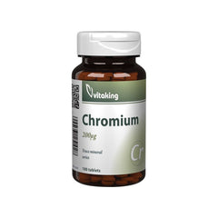 Vitaking - Chromium 200 mcg - 100 Tablets